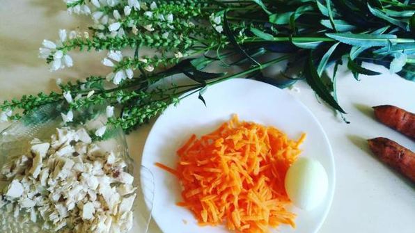 сырный суп с морковью