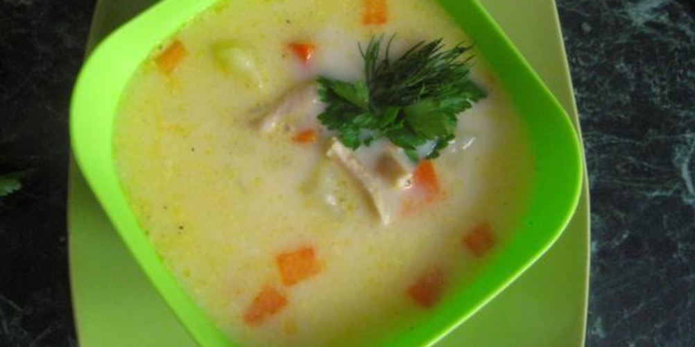 Рецепт сырного супа с соевым мясом