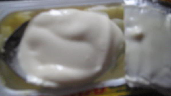 сырный суп с соевым мясом