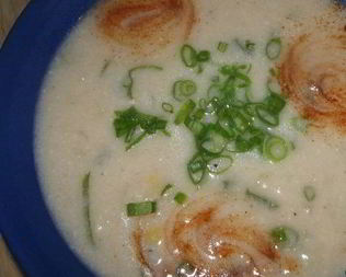 Сырный суп с цветной капустой