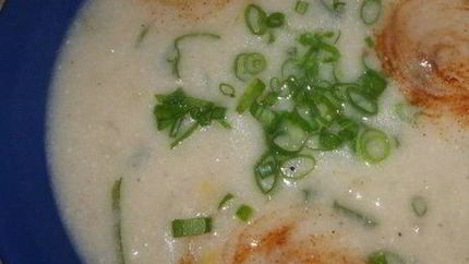 Сырный суп с цветной капустой