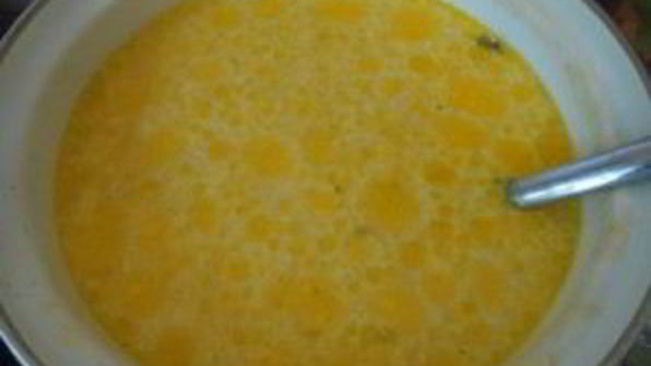 сырный суп с вешенками