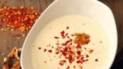 Сырный суп с ветчиной