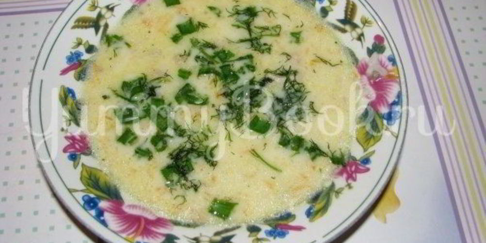 Рецепт сырного супа шустрик