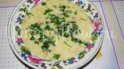 Сырный суп Шустрик