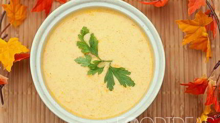 Сырный суп со сливками