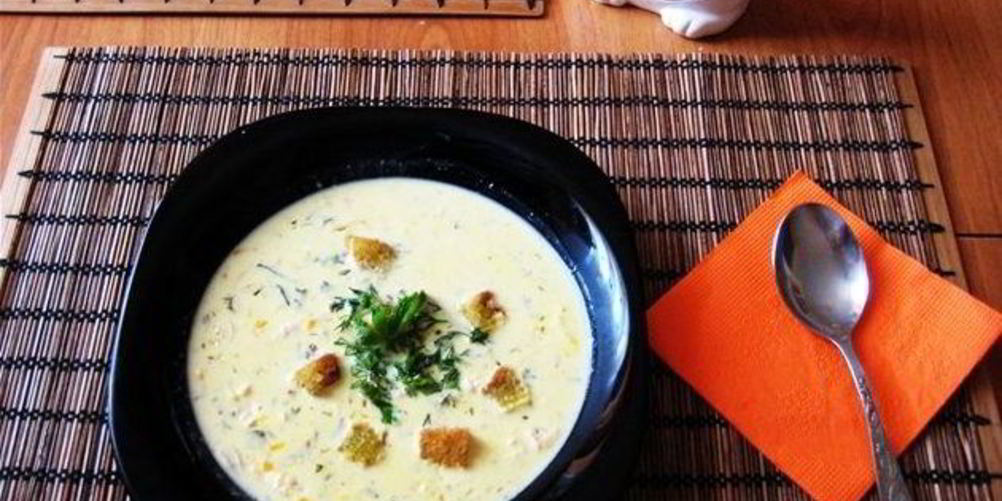 Рецепт сырного супа тануки