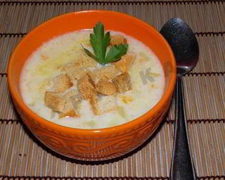 Сырный суп в мультиварке