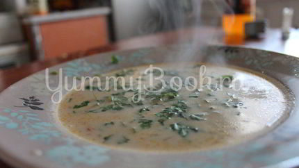 Сырный супчик в мультиварке