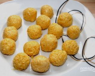 Сырные клецки для супа