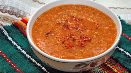 Турецкий суп из чечевицы