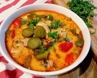 Халасле — рыбная уха по-балатонски