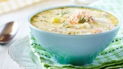 Молочная уха