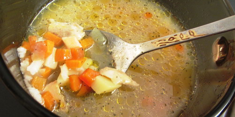 Рецепт ухи из форели по-питерски