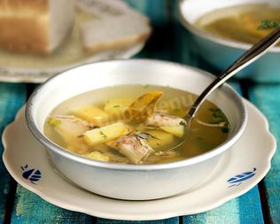 Уха из головы щуки