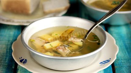 Уха из головы щуки