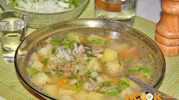 уха из головы семги