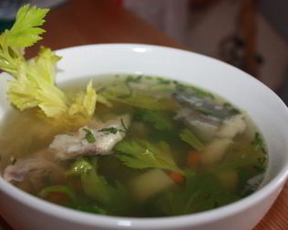 Уха из корюшки