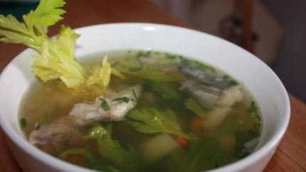 Уха из корюшки