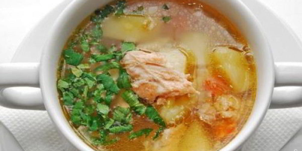 Рецепт ухи из красной рыбы