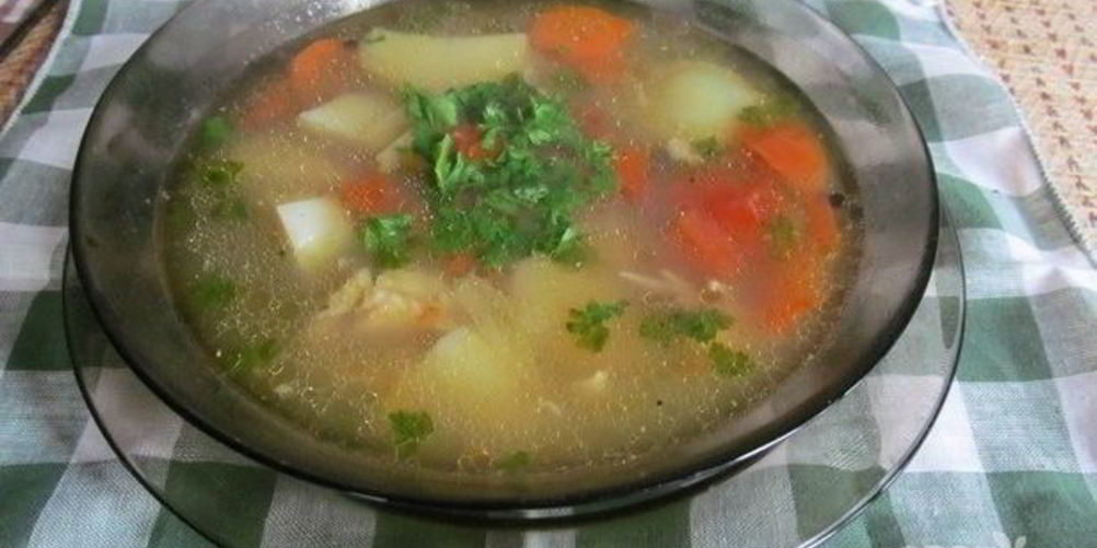 Рецепт ухи на курином бульоне