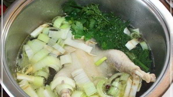 уха по-царски из петуха