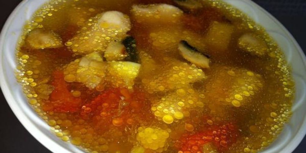 Рецепт ухи с грибами