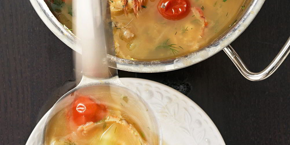 Рецепт ухи с пшенной кашей