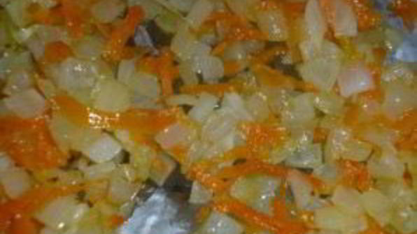 уха с пшеном и картошкой