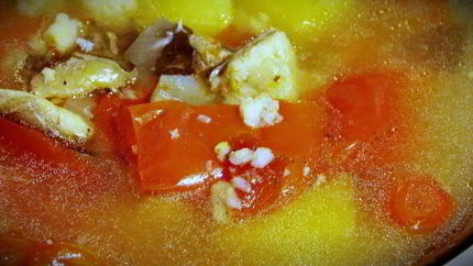 Уха в горшочках