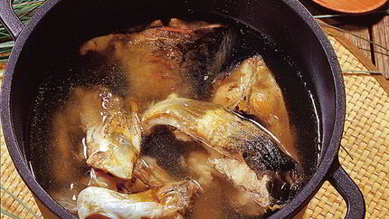 Волжская уха из сазана