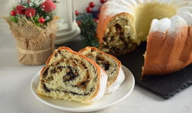 Бейгли — венгерский рождественский рулет