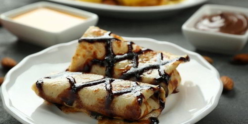 Рецепт ароматных блинов с шоколадом