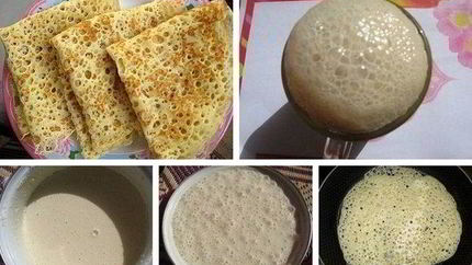 Ажурные блинчики