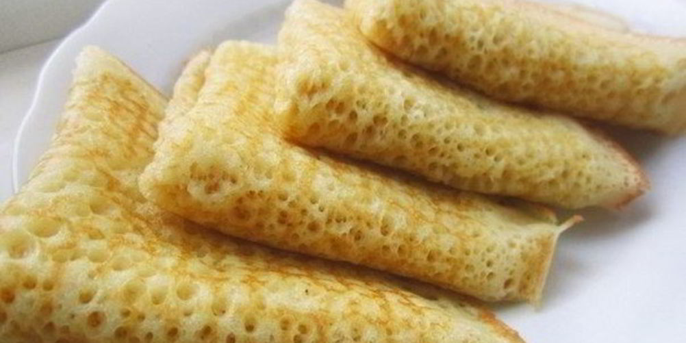 Рецепт блинчиков ажурных