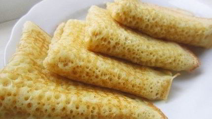 Блинчики ажурные