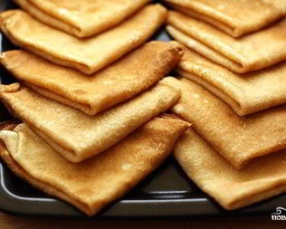 Блинчики на кислом кефире