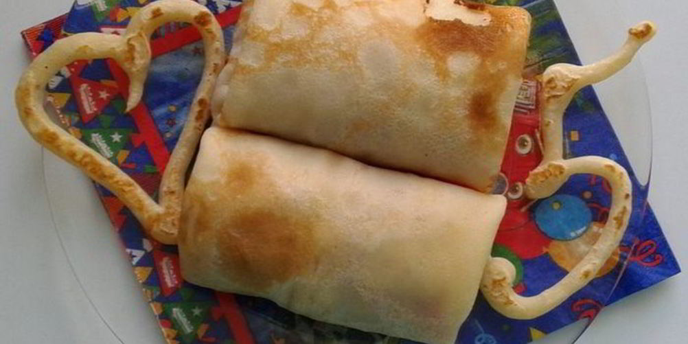 Рецепт блинчиков с грушевым вареньем