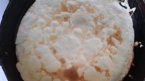 блинчики с грушевым вареньем