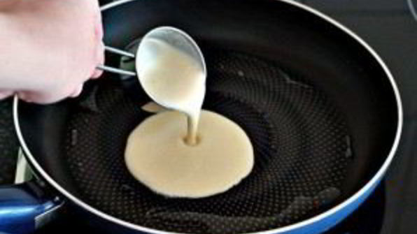 блинчики с карамелью