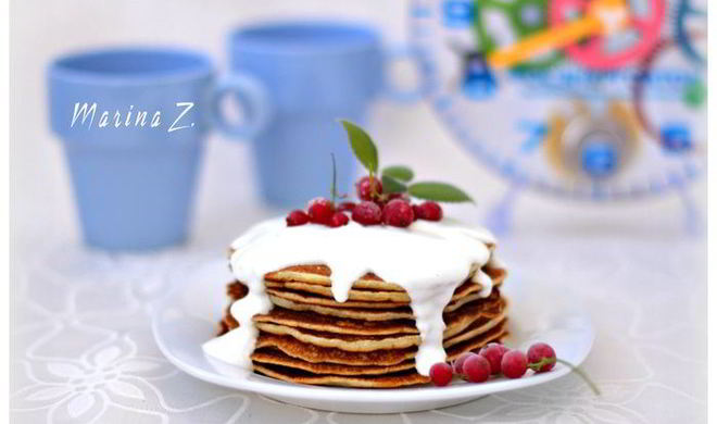 Блинчики с манкой на дрожжах