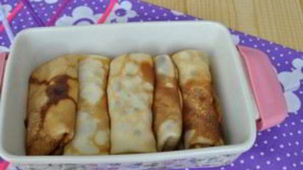 блинчики с мясом в духовке