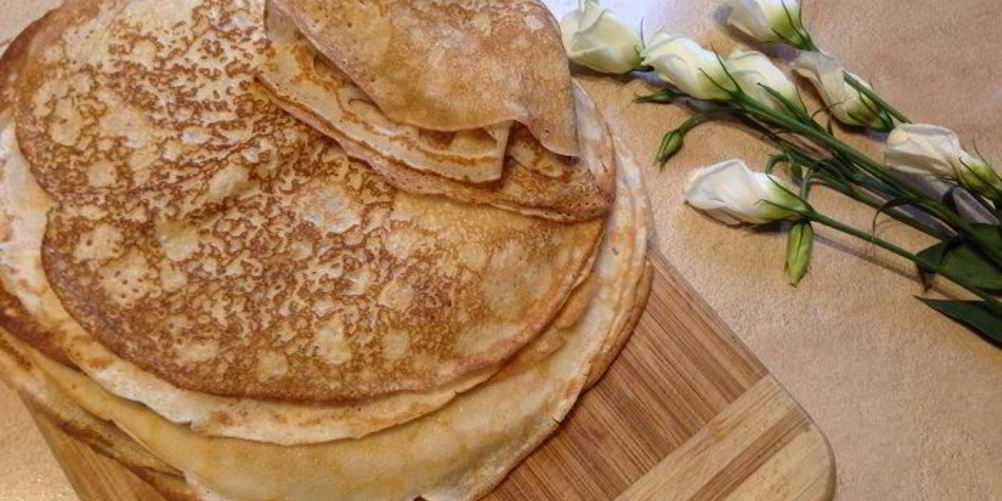 Рецепт блинчиков тонких