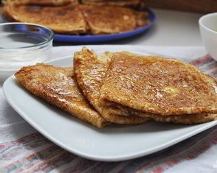 Блинчики заварные на кефире