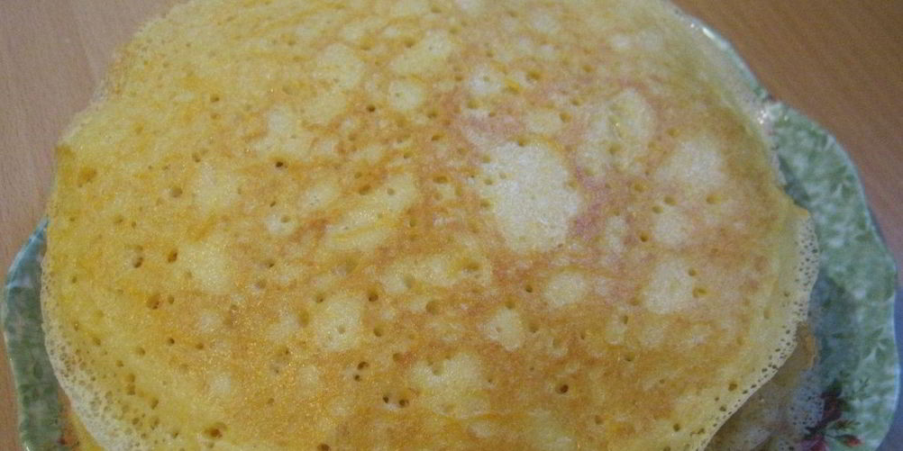 Рецепт блинов из тыквы