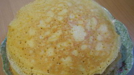 Блины из тыквы