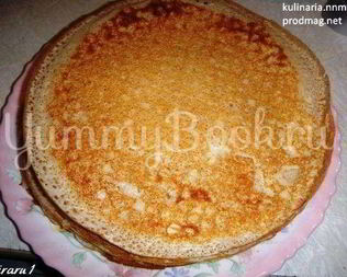 Блины на дрожжевом тесте