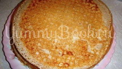 Блины на дрожжевом тесте