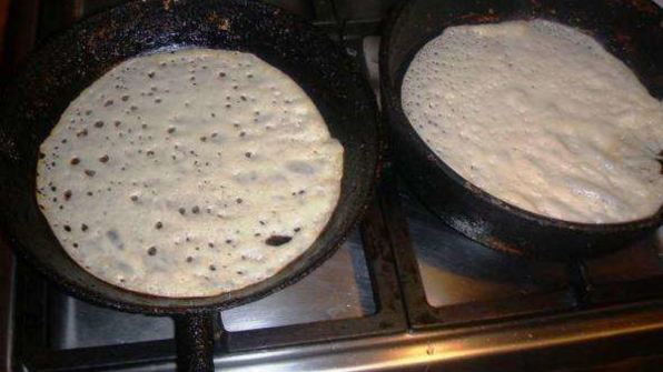 блины на дрожжевом тесте