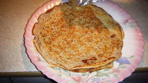 блины на дрожжевом тесте